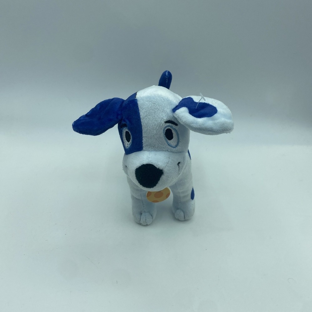 Clifford The Big Red Dog T-Bone Plush Spotted Blue Dog Scholastic Toy